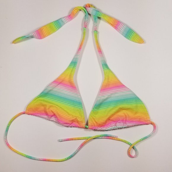Victoria's Secret Other - Victoria's Secret Multicolor Swim Bikini Top M